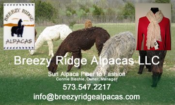 Breezy Ridge Alpacas LLC, 573.547.2217